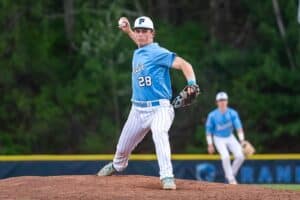 Ethan Edmunds has had a standout freshman season for Franklin. (Patrick Donnelly/NEBJ)